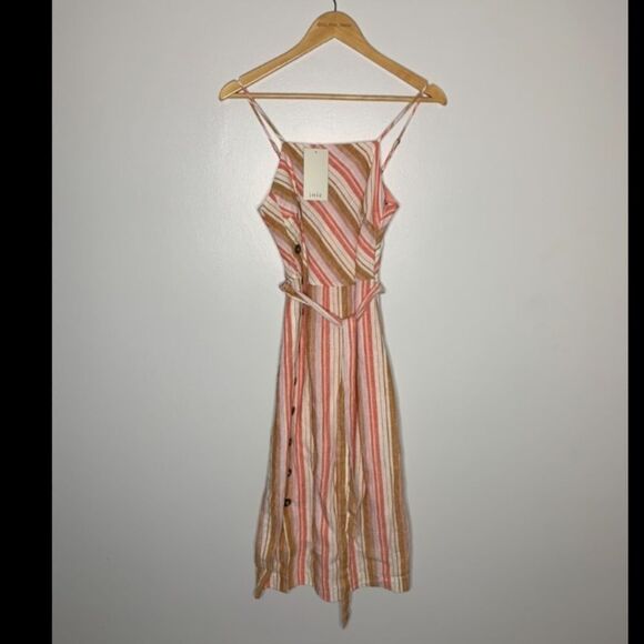 NWT Joie Khari linen sundress. XS - Picture 5 of 8